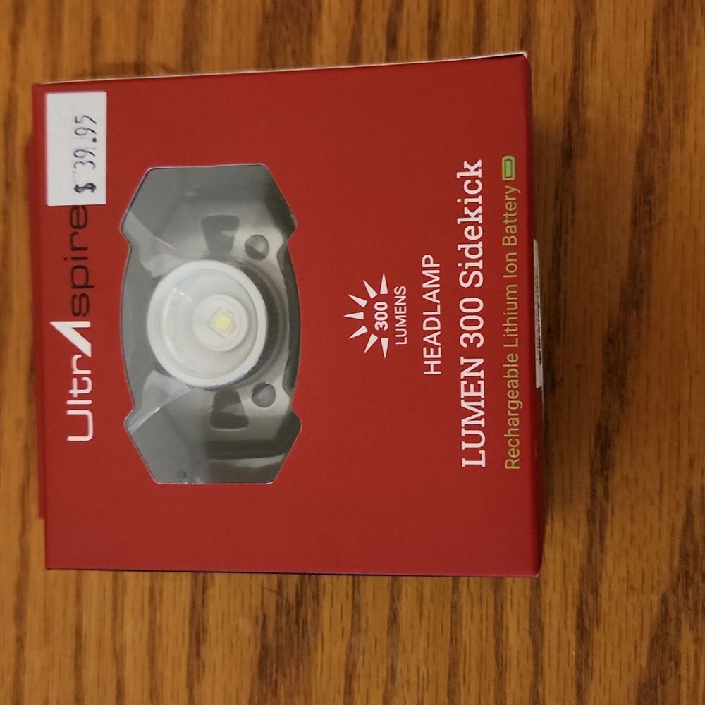 UltrAspite Lumen 300 Sidekick Headlamp